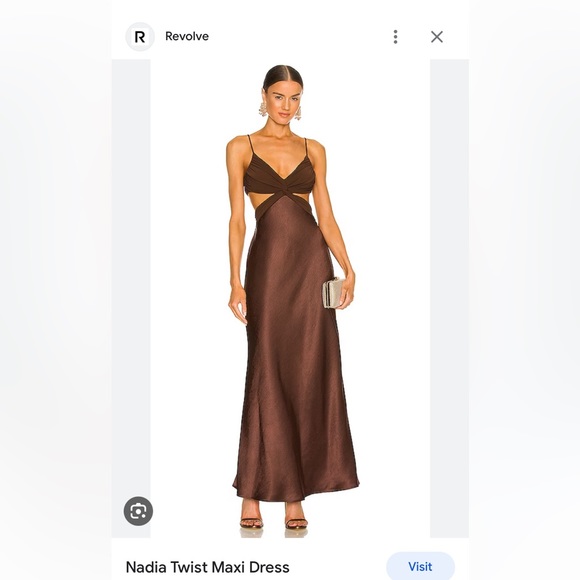 BEC AND BRIDGE (khaki) Nadia silk maxi